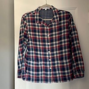 Ines de la Fressange x Uniqlo Cotton Button Down Top